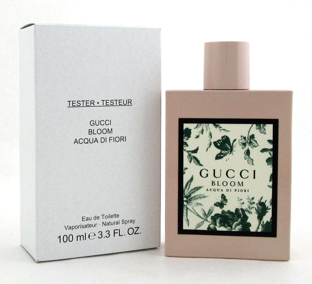 Gucci Bloom Acqua di Fiori by Gucci 3.3 oz EDT Spray for Women New Tester w/Cap