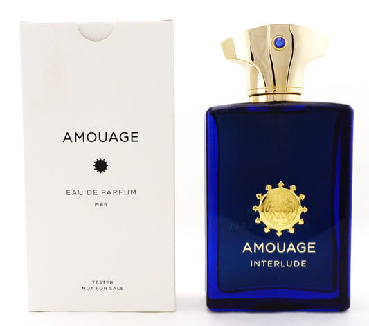 Interlude Man by Amouage 3.4 oz. Eau de Parfum Spray. New TESTER r w/Cap