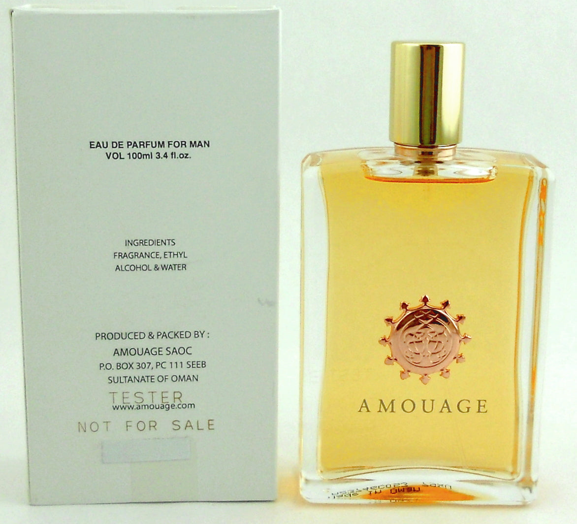 Dia Man Cologne by Amouage 3.4 oz. Eau de Parfum Spray Tester for Men. No Cap.