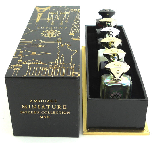 Amouage Cologne Miniatures Modern Collection Man.Set Contains 6 Mini EDP Splashes