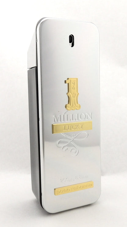 1 Million Lucky by Paco Rabanne 6.8 oz Eau de Toilette Spray for Men. New Sealed