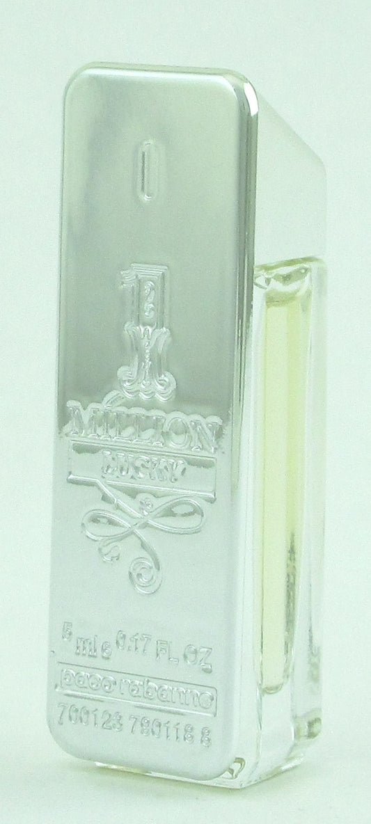 1 One Million Lucky Cologne by Paco Rabanne Eau De Toilette SPLASH for Men 5 ml./ 0.17 oz. Mini