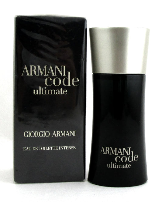 Armani Code Ultimate by Giorgio Armani 1.7oz. EDT Intense Spray. New Damaged Box