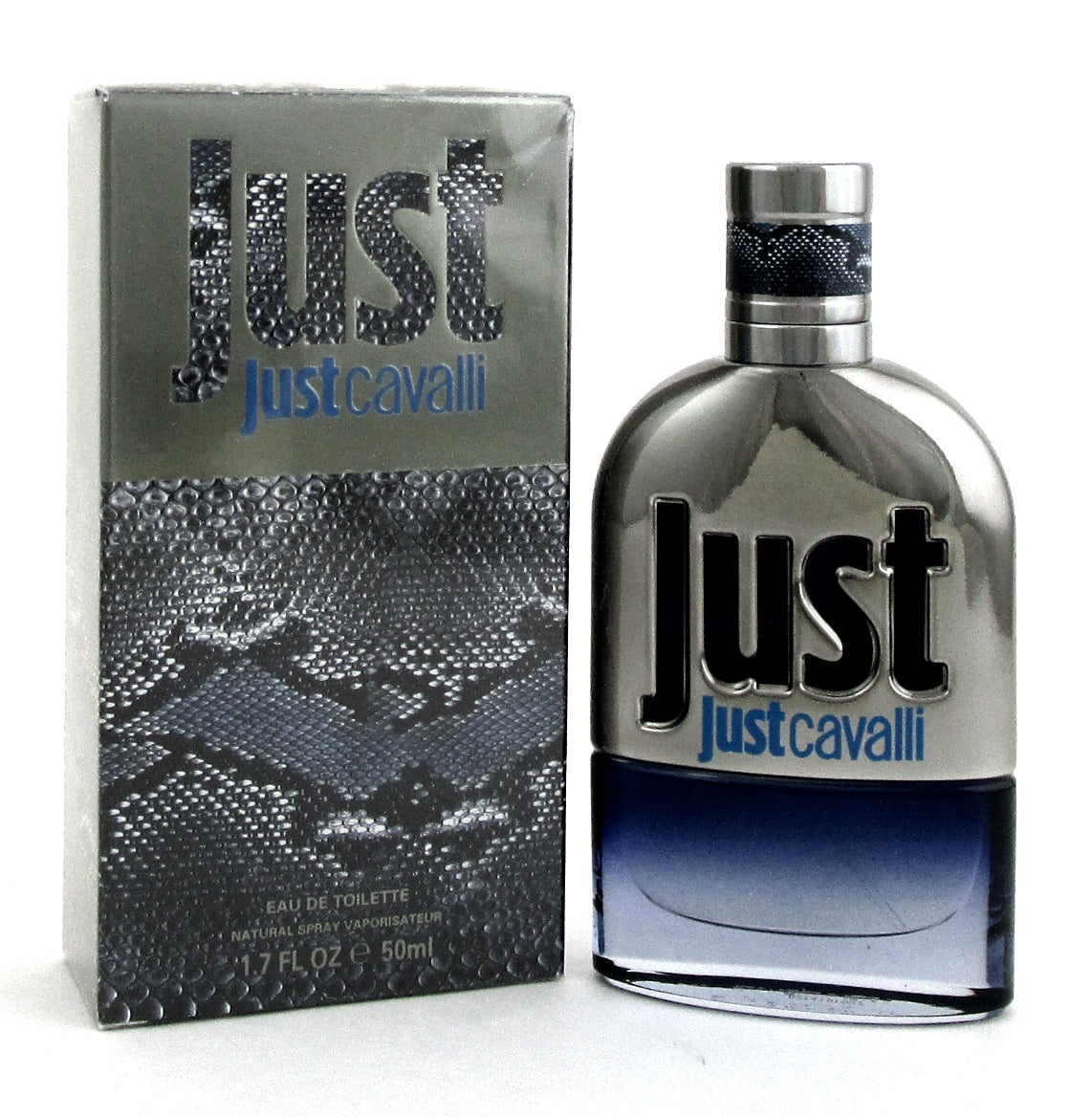 Just Cavalli by Roberto Cavalli for Men 1.7 oz. EDT Spray. NEW Damaged Box.