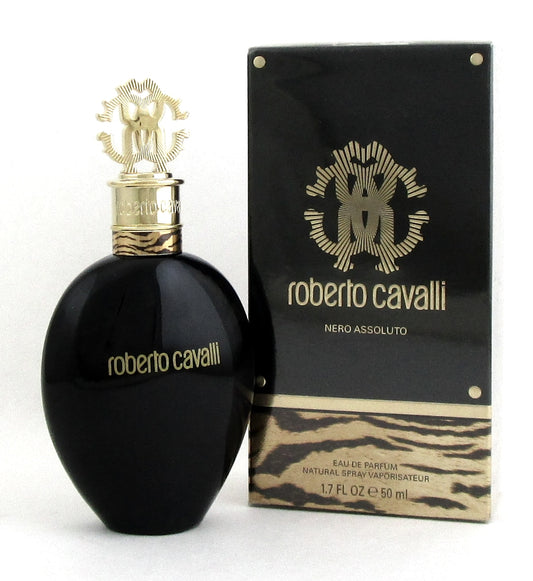 Roberto Cavalli NERO ASSOLUTO 1.7 oz./ 50 ml. for Women EDP Spray. New in Box.