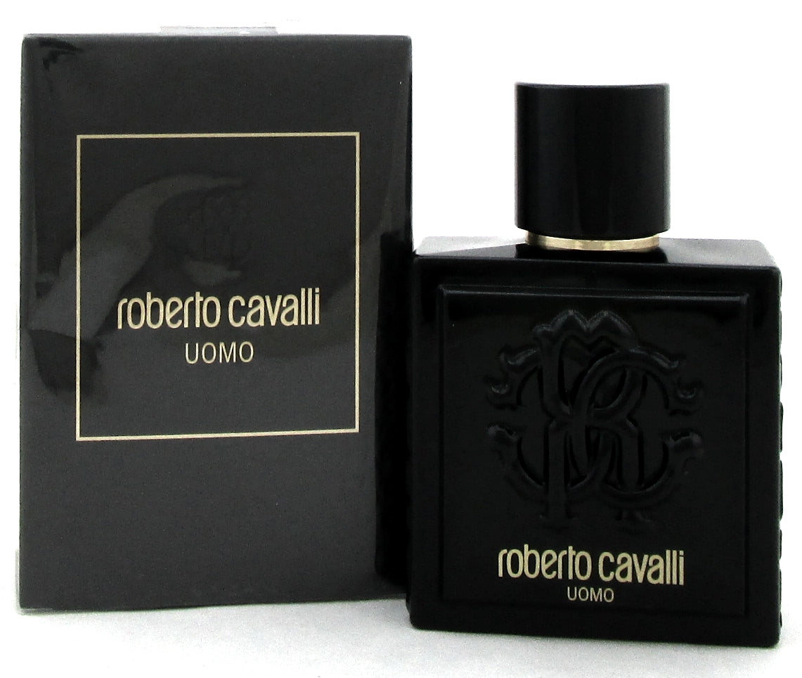 Roberto Cavalli Uomo Cologne 3.4 oz. Eau de Toilette Spray for Men. New. Sealed.