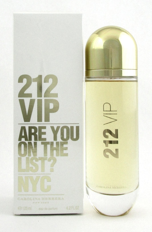 212 VIP by Carolina Herrera 4.2 oz./ 125 ml. Eau de Parfum Spray for Women. New