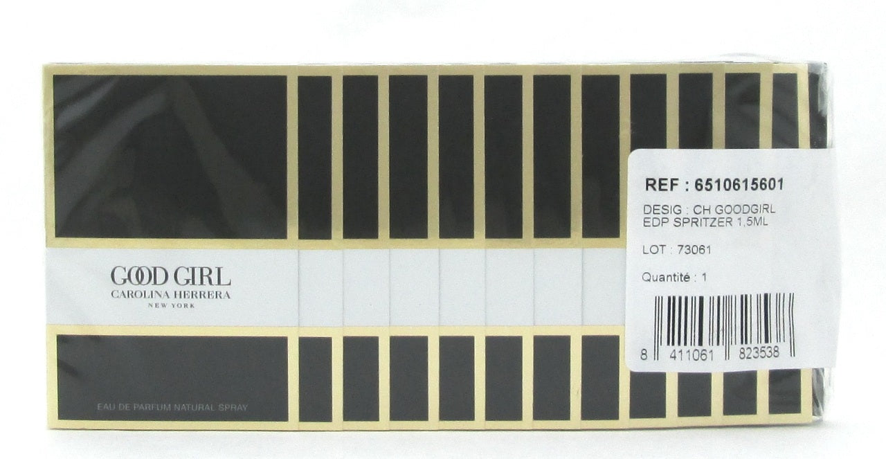 Good Girl Perfume Carolina Herrera EDP Spray Sample Vial Lot of 12 pc