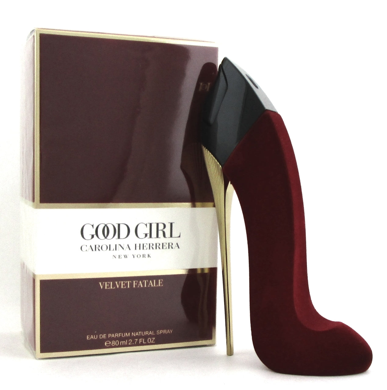 Good Girl VELVET FATALE Perfume by Carolina Herrera, 2.7 oz. EDP Spray. New in Box.