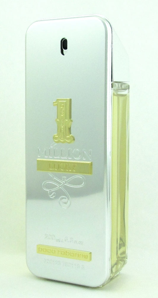 1 Million Lucky Cologne Paco Rabanne 6.8 oz. EDT Spray for Men New NO BOX