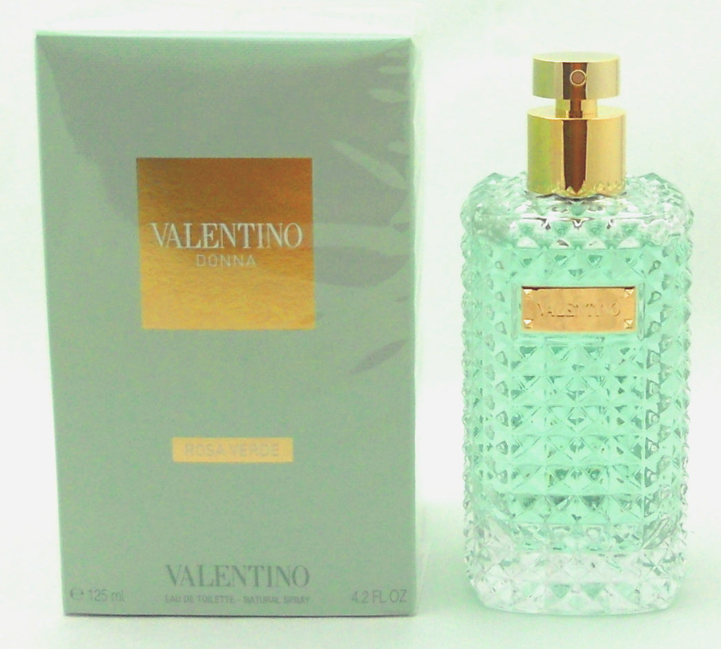 Valentino Donna Rosa Verde Perfume 4.2 oz Eau de Toilette Spray.NIB