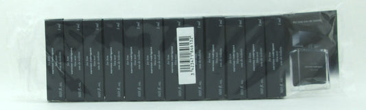 For Him Narciso Rodriguez Bleu Noir by Rodriguez Eau De Toiltte Sample Spray 0.03 oz./ 1 ml. Lot of 12 pcs. Sealed Bag