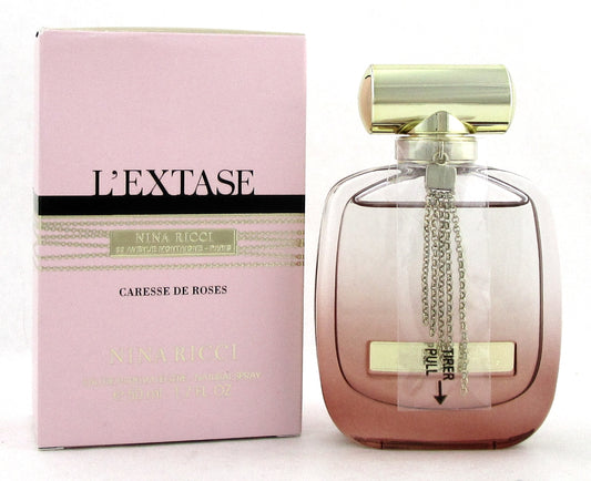 L'extase Nina Ricci Caresse De Roses Perfume 1.7oz EDP Legere. New No Cellophane