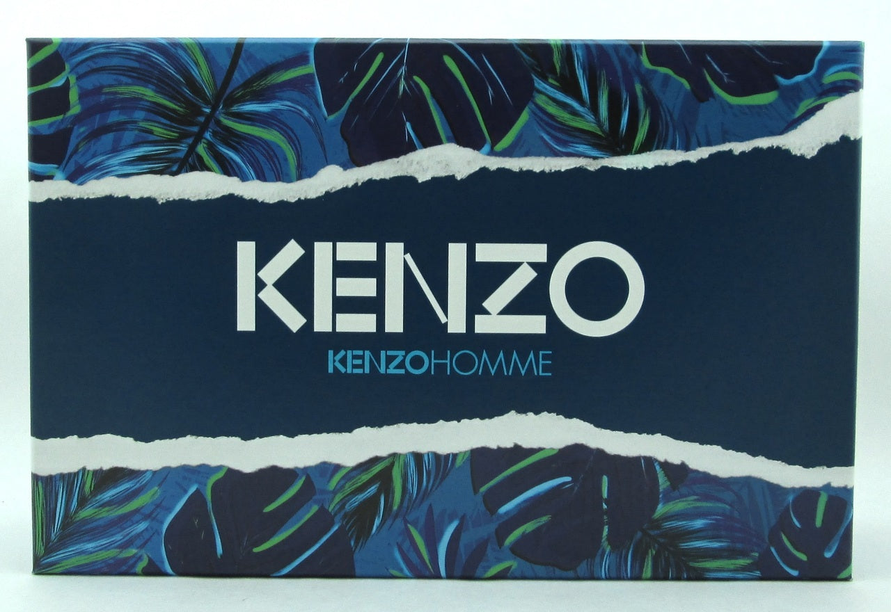 Kenzo Homme by Kenzo 2 pc Set includes: Eau De Toilette Spray 100 ml./ 3.3 oz. + After-Shave Balm 50 ml./ 1.7 oz. + Travel Pouch