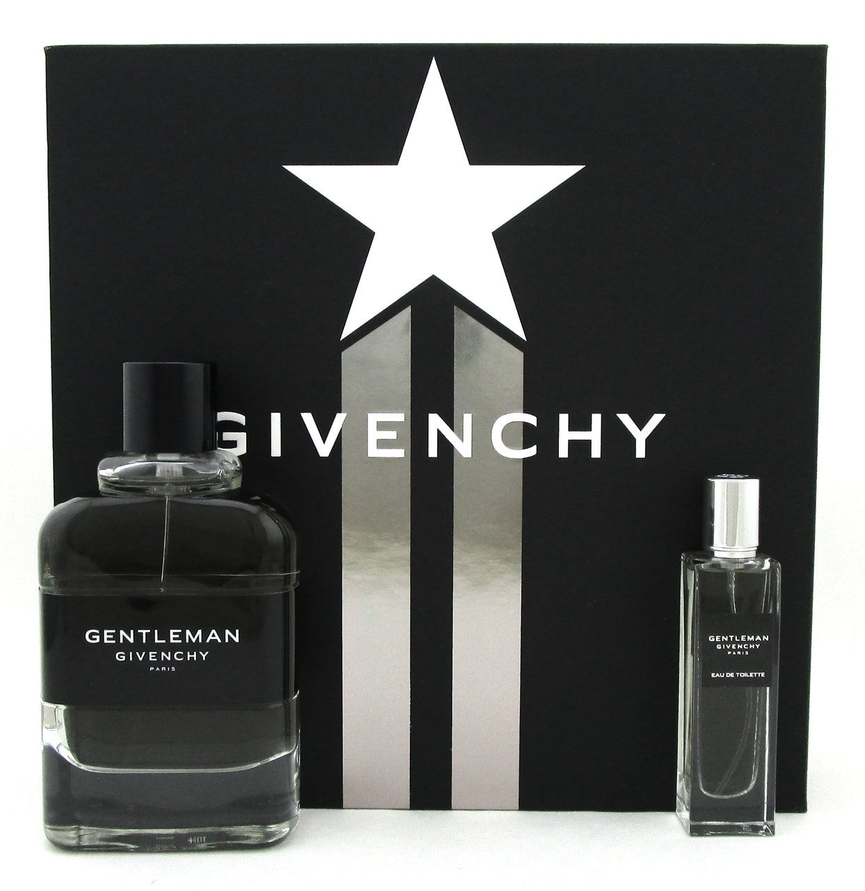Gentlemen by Givenchy Gift Set: 3.3oz. EDT Spray + 15ml. EDT Spray. NEW