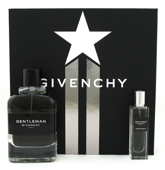 Gentlemen by Givenchy Gift Set: 3.3oz. EDT Spray + 15ml. EDT Spray. NEW
