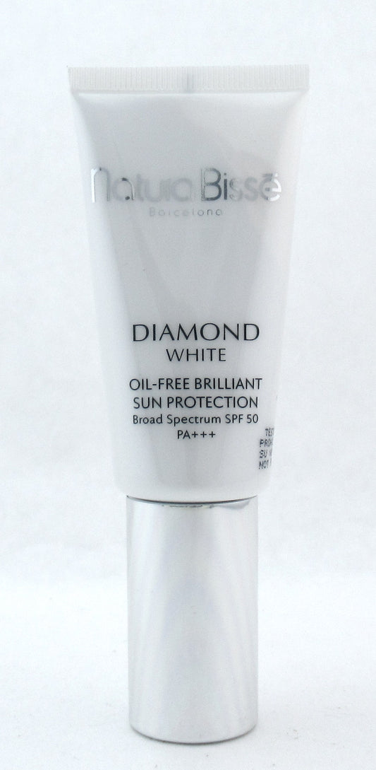 Natura Bisse Diamond White Oil Free Brilliant Sun SPF 50 1.3 oz. New Tester