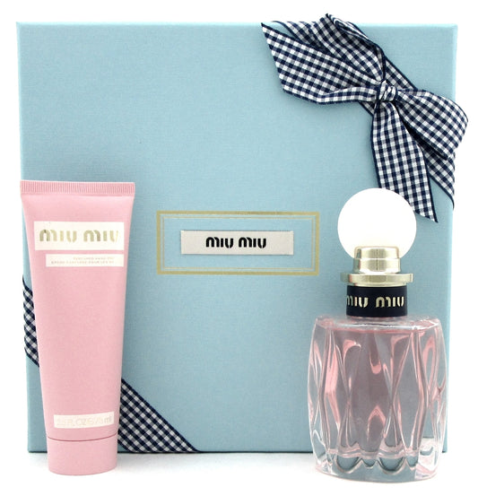 Miu Miu L'eau Rosee Set for Women: 3.4oz.Eau de Toilette Spray+ 2.5oz.Hand Cream. New