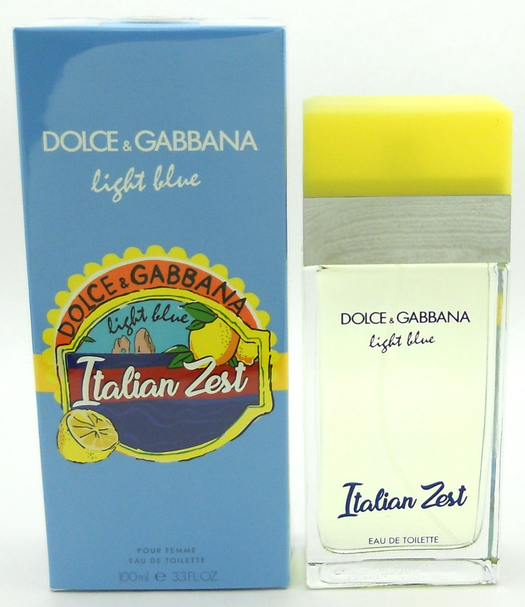 Dolce & Gabbana Light Blue Italian Zest for Women EDT Spray 3.3 oz New In Box