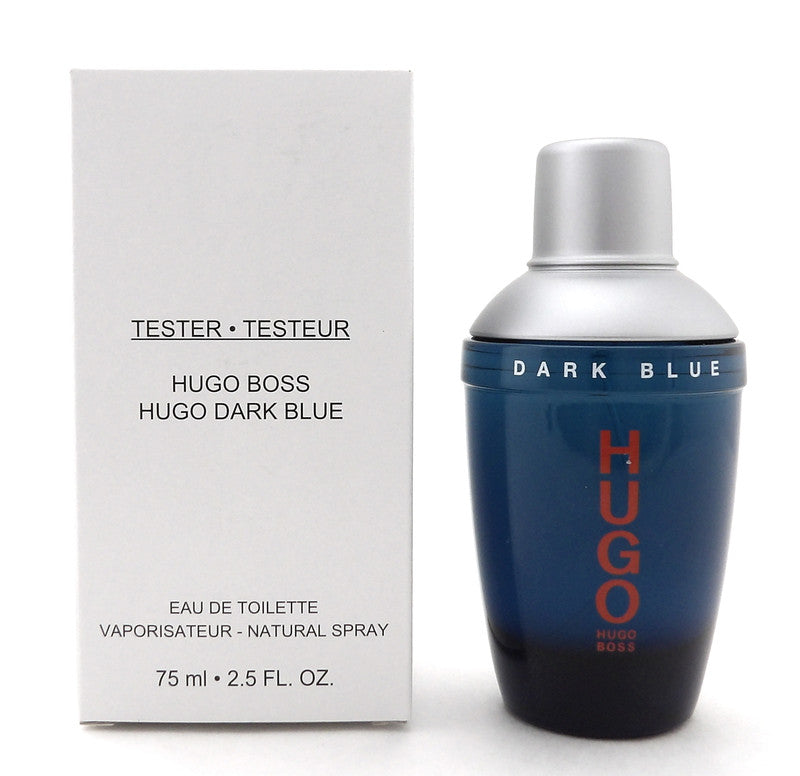 Hugo Dark Blue by Hugo Boss 2.5 oz Eau de Toilette Spray Men. New Tester w/Cap