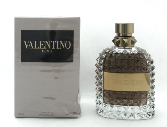 Valentino Uomo Cologne by Valentino 150 ml./ 5.07 oz. EDT Spray for Men NEW Damaged Box