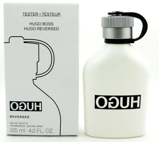 Hugo Reversed Cologne by Hugo Boss 4.2 oz EDT Spray Tester. New.