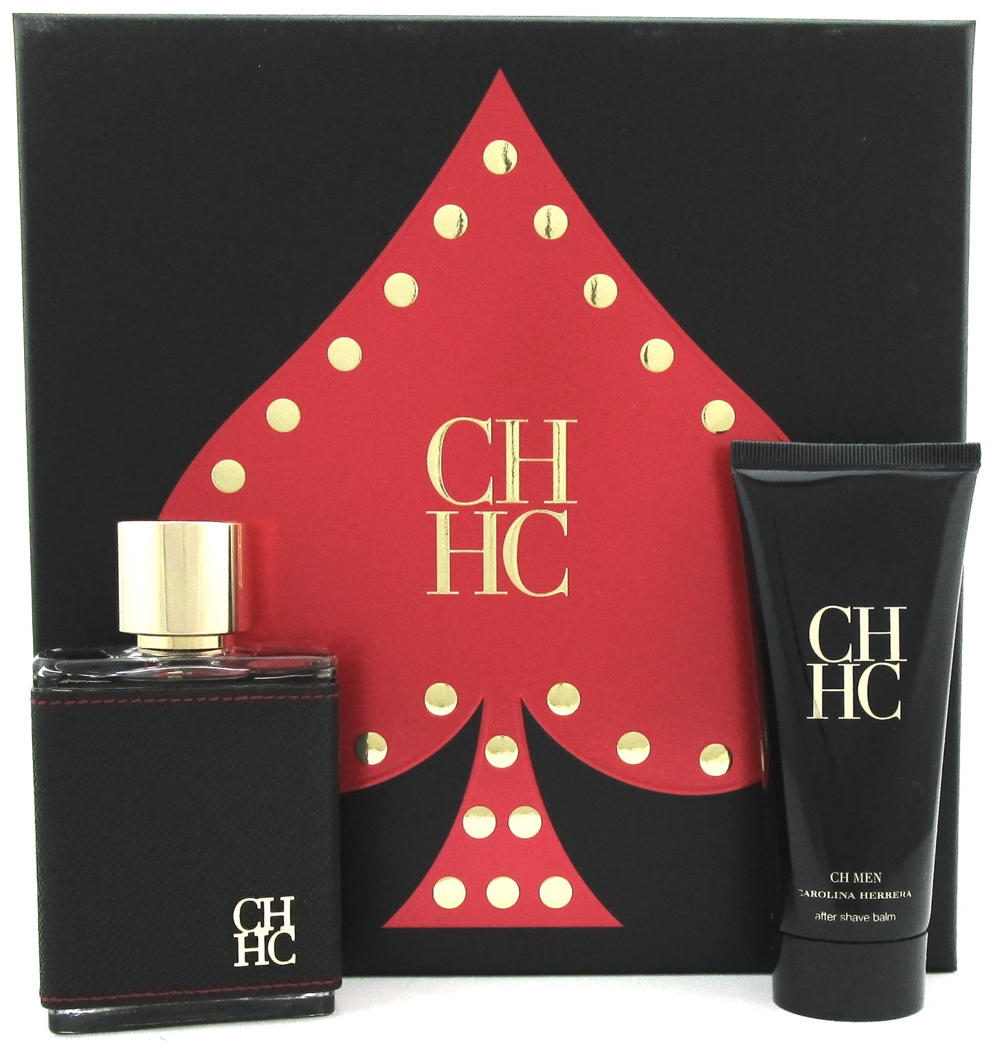 CH Men by Carolina Herrera 3.4 oz. EDT Spray + 3.4 oz. A/Shave Balm. New Set
