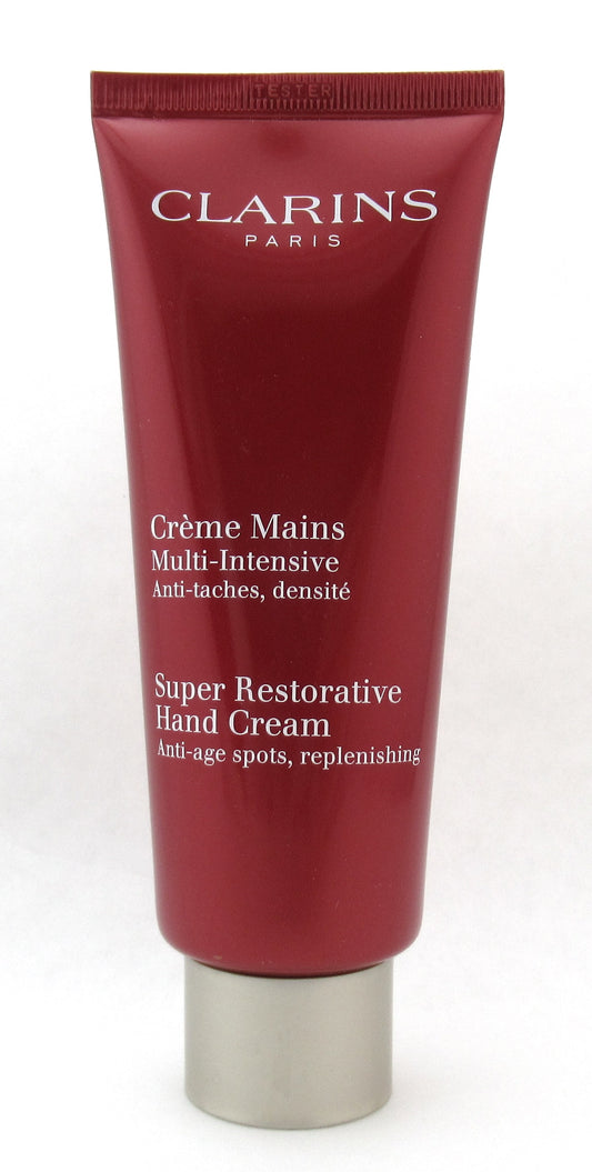 Clarins Super Restorative Hand Cream 100 ml./ 3.3 oz. New Tester