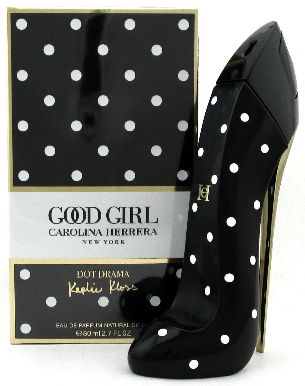 Carolina Herrera Good Girl Dot Drama 2.7 oz. Eau de Parfum Spray for Women. New