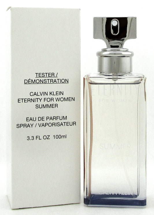 Eternity Summer 2019 Women's Perfume by Calvin Klein 3.3 oz EDP Spray.NEW Tester