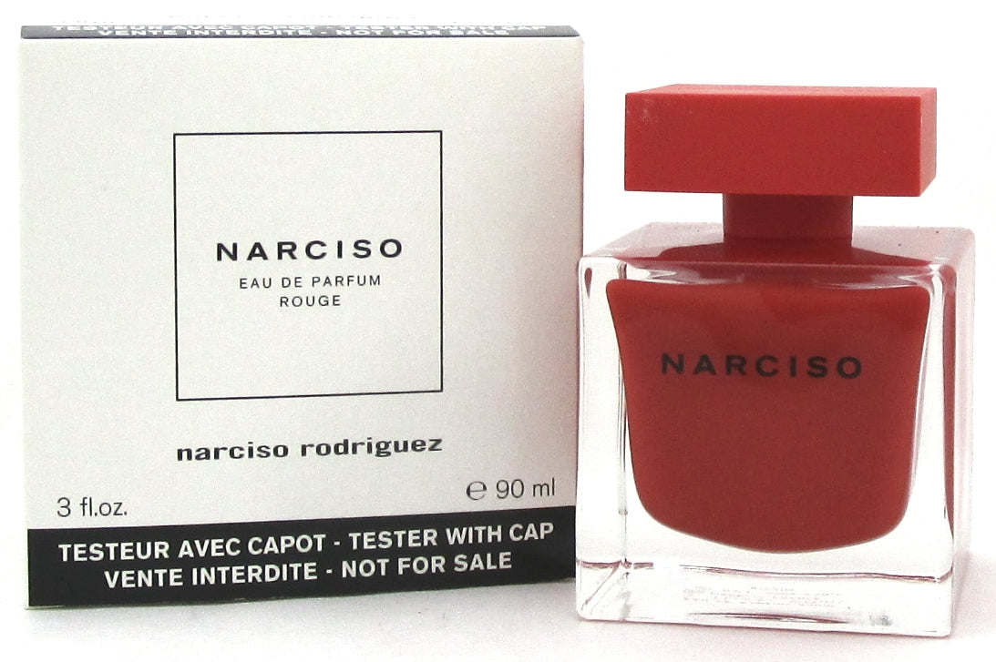 Narciso Rouge Perfume by Narciso Rodriguez 3.0 oz. EDP Spray for Women.New Tester w/Cap
