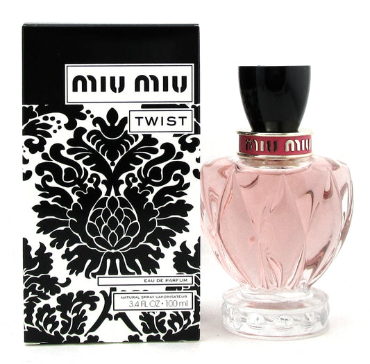 Miu Miu TWIST by Miu Miu 3.4 oz. Eau de Parfum Spray for Women. NEW Tester w/Cap