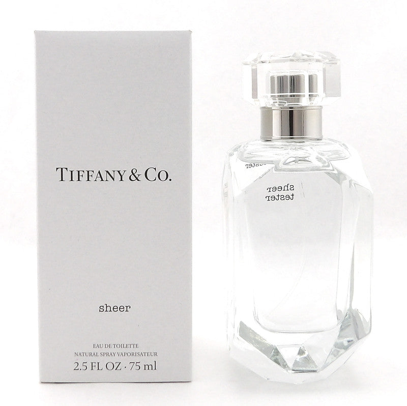 Tiffany SHEER Perfume by Tiffany & Co 2.5 oz.EDT Spray Tester with Cap