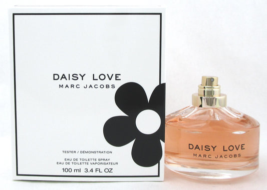 Daisy Love by Marc Jacobs 3.4oz./100ml. EDT Spray for Women. Tester without Cap.