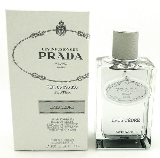 Prada Les Infusions De Prada Iris Cedre 3.4 oz Eau De Parfum Spray Tester New