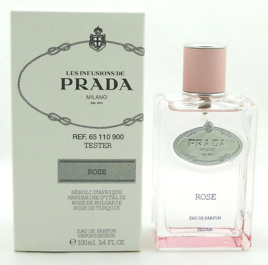 Prada Les Infusions De Prada Rose 3.4 oz Eau De Parfum Spray Tester
