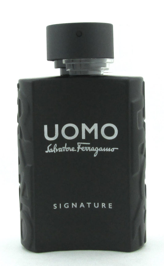 Uomo Salvatore Ferragamo Signature Eau De Parfum Spray for Men 100 ml./ 3.4 oz. NIB