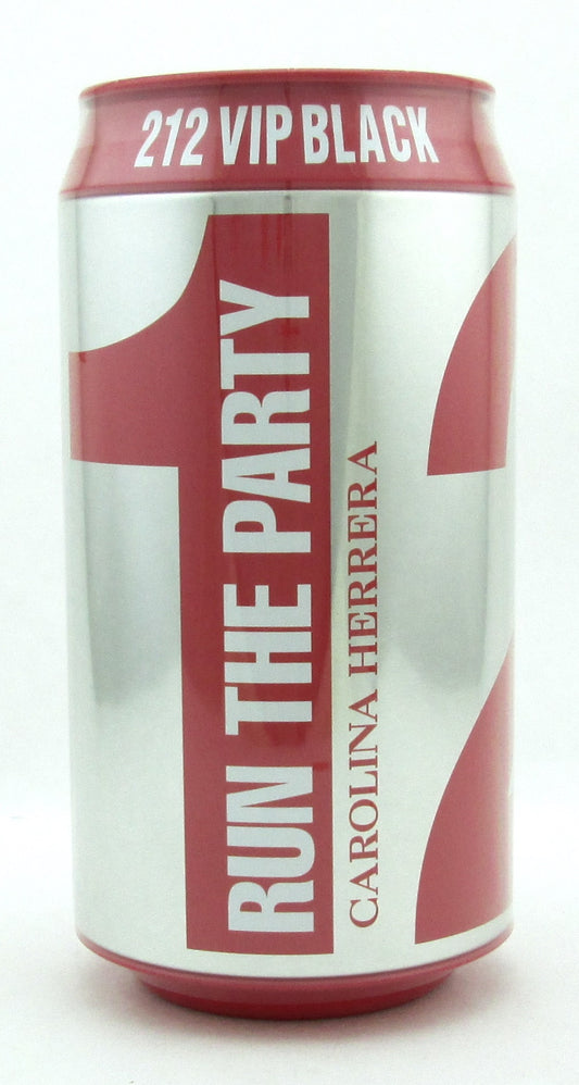 212 VIP BLACK by Carolina Herrera Eau De Parfum Spray for Men "Run The Party" Edition 100 ml./ 3.4 oz. New