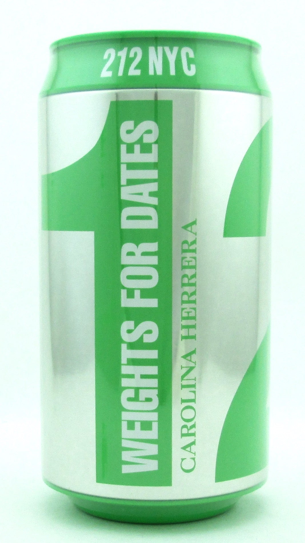 212 NYC Carolina Herrera Eau De Toilette Spray for Women "Weights For Her" Edition 100 ml./ 3.4 oz. NIB