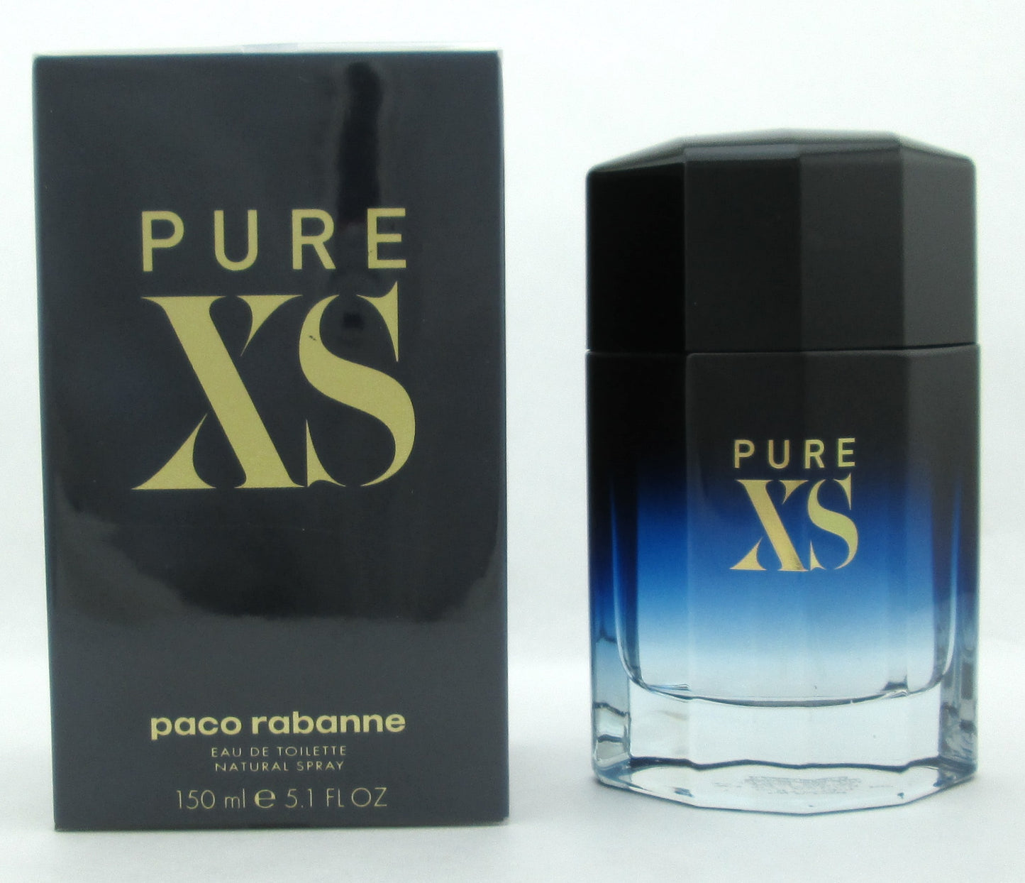 PURE XS by Paco Rabanne 5.1 oz. EDT Spray for Men. New Sealed DAMAGED Box