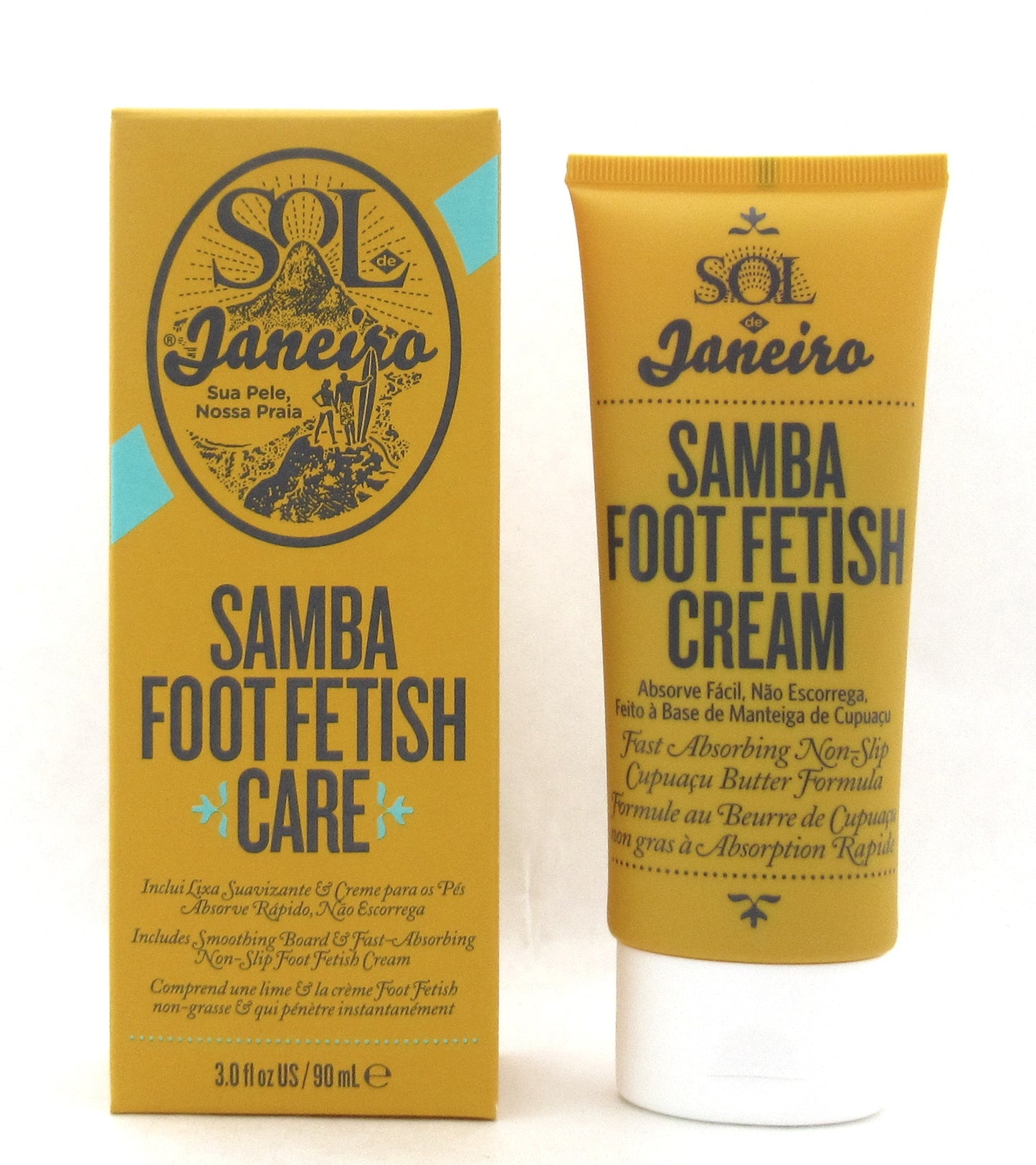 Sol de Janeiro Samba Foot Fetish Care Cream 3.0 oz./ 90 ml. New in Box