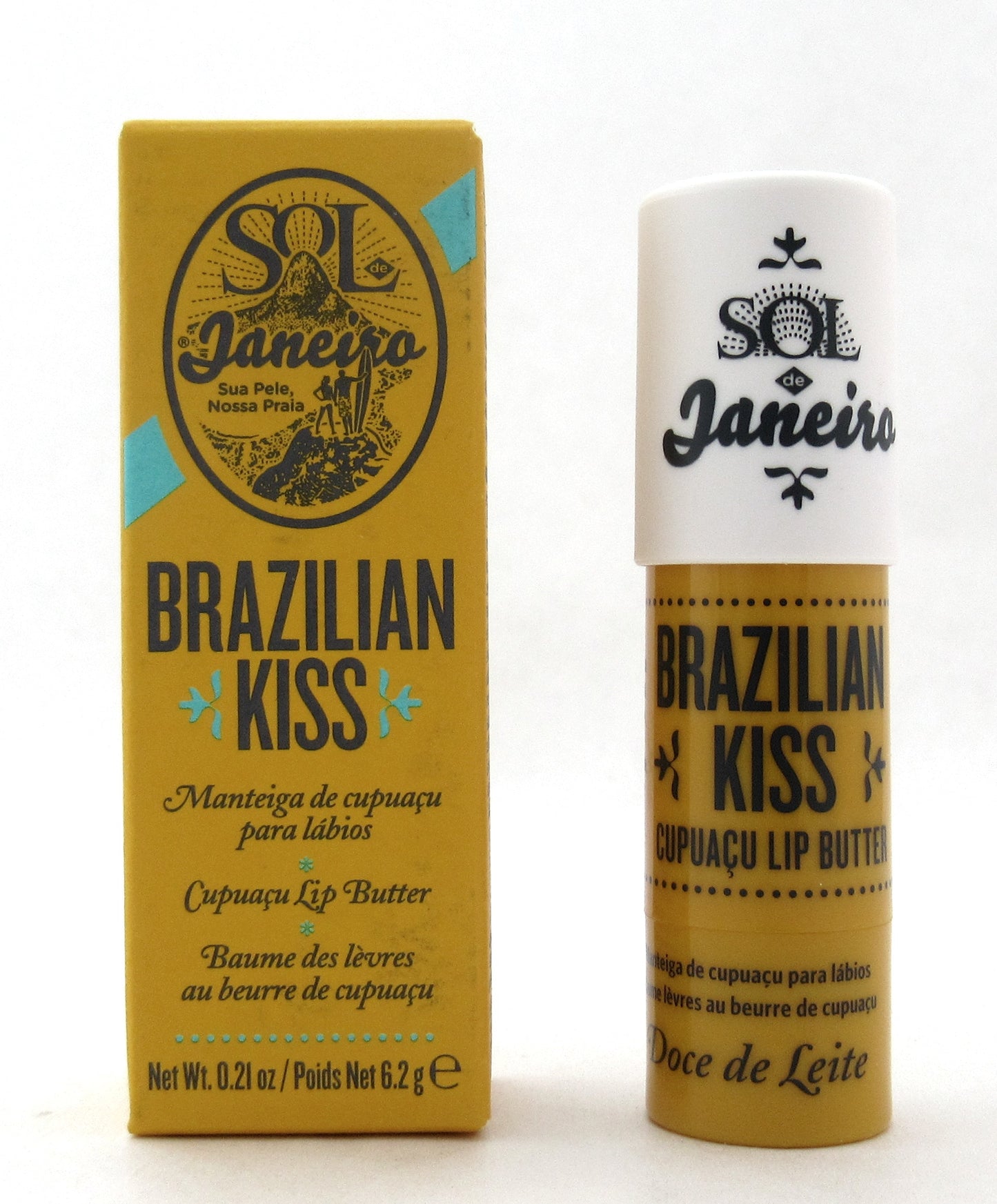 Sol de Janeiro Brazilian Kiss Cupuacu Lip Butter 0.21 oz / 6.2 g. New in Box