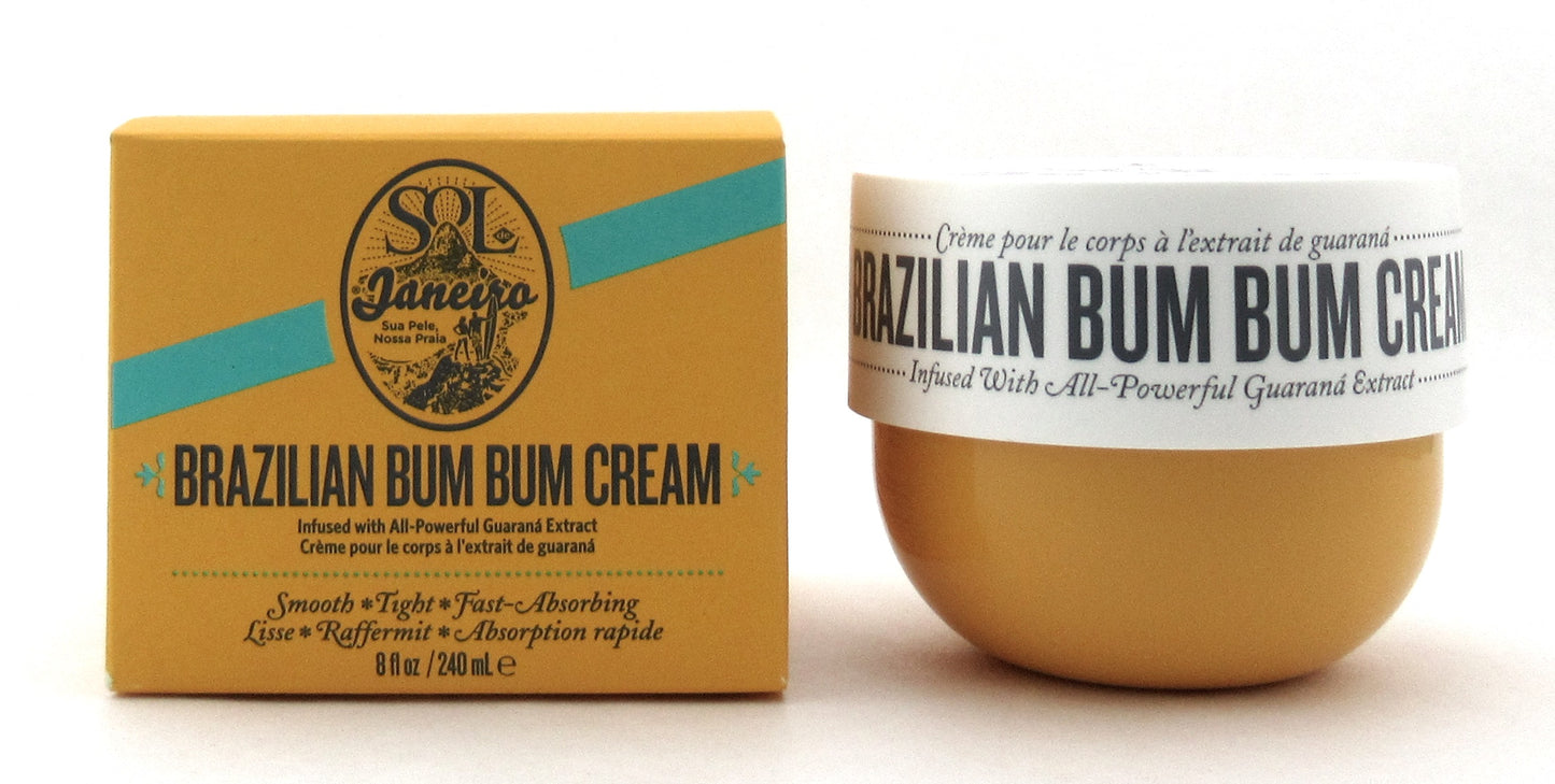 Sol De Janeiro Brazilian Bum Bum Cream 8.0 oz./ 250 ml. New Damaged Box