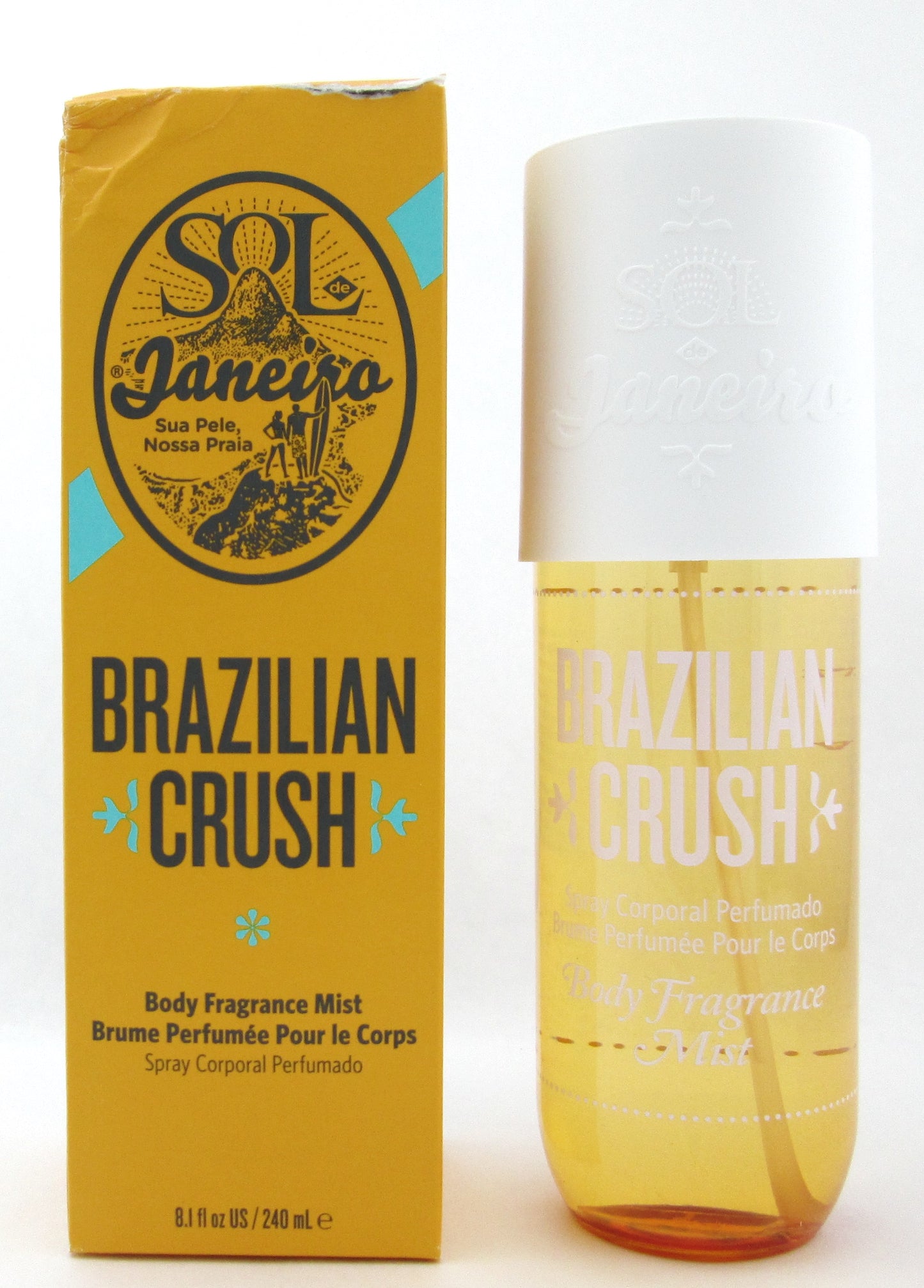 Sol de Janeiro Brazilian Crush Body Fragrance Mist 8.1 oz. New Damaged Box