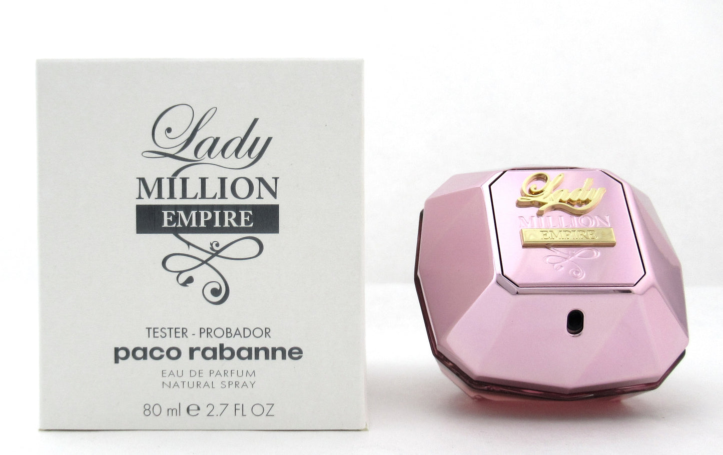 Lady Million Empire Paco Rabanne Eau De Parfum Spray for Women 80 ml./ 2.7 oz. New Tester