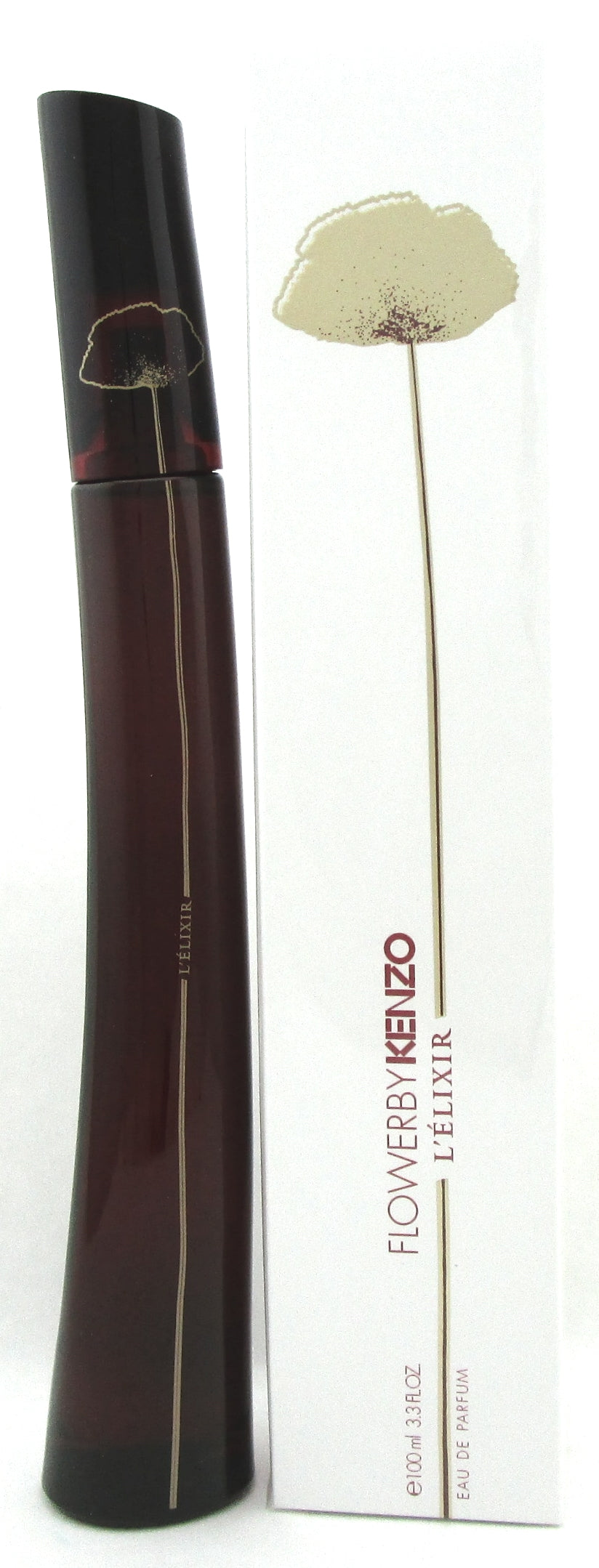 Flower by Kenzo L'ELIXIR 3.3 oz. Eau de Parfum Spray for Women. Damaged Box