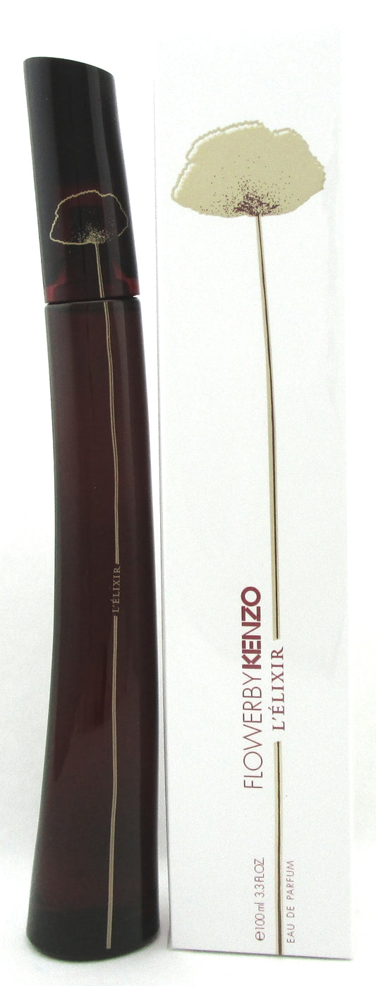 Flower by Kenzo L'ELIXIR 3.3oz. Eau de Parfum Spray for Women New in Sealed Box