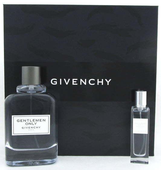 Gentlemen Only by Givenchy 2Pc Gift Set for Men: 3.3 oz. + 15 ml. EDT Spray. New