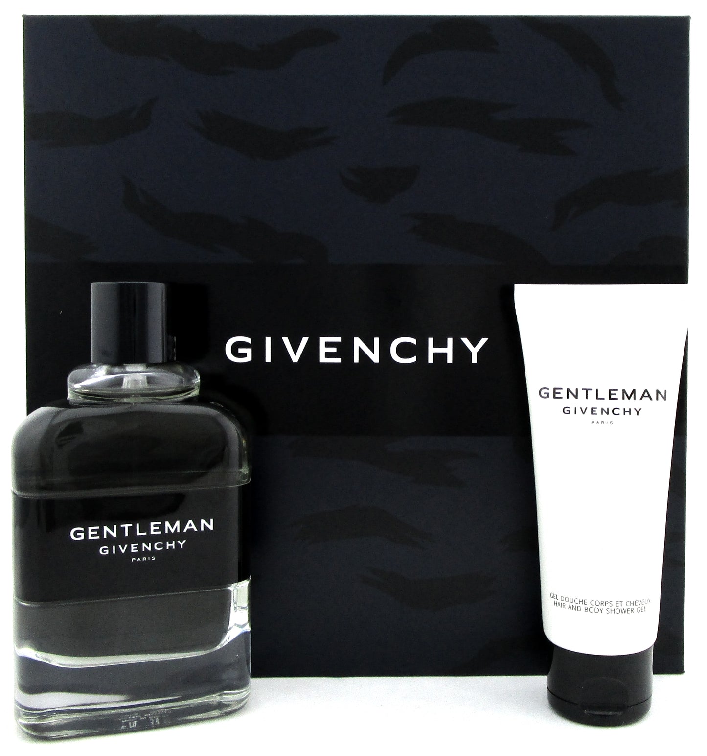 Gentleman by Givenchy Gift Set for Men: 3.3 oz. EDT Spray + 2.5 oz. Sh/Gel. New