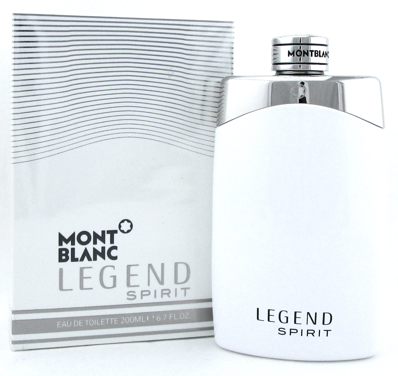 Mont Blanc Legend Spirit Cologne 6.7 oz. EDT Spray for Men. NEW. Damaged Box